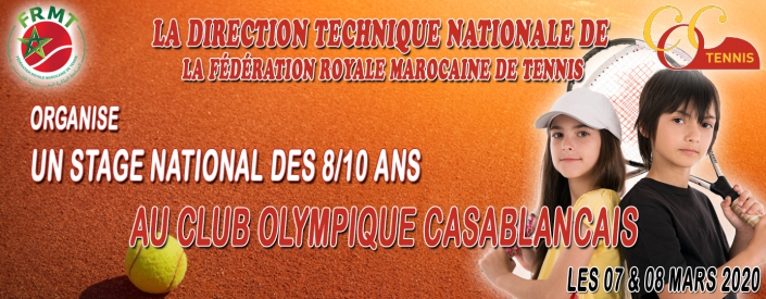 STAGE NATIONAL COC 2010-2011-2012 07 et 08 Mars 2020