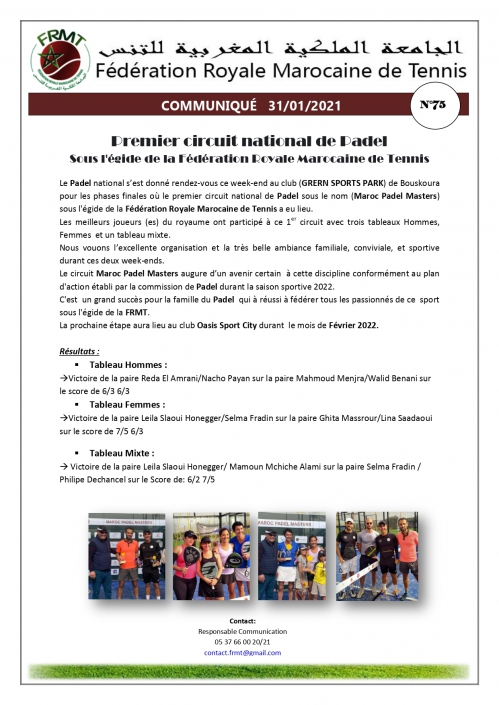 COMMUNIQUE 1ER TOURNOI MAROC PADEL MASTERS N°75 (1)_page-0001