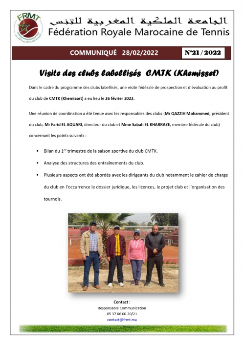 COMMUNIQUE-RAPPORT-VISITES-CLUBS-LABELLISES-CMTK-N°21-2022_page-0001-1
