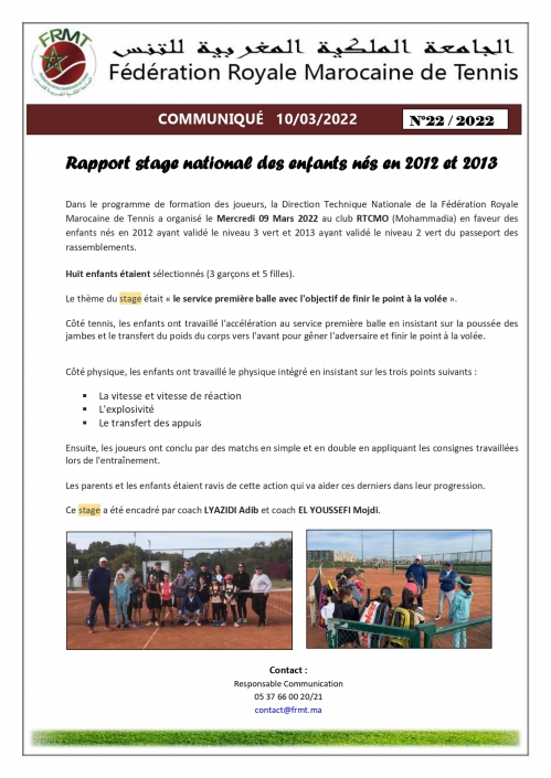 COMMUNIQUE RAPPORT STAGE NATIONAL N°22-2022_page-0001