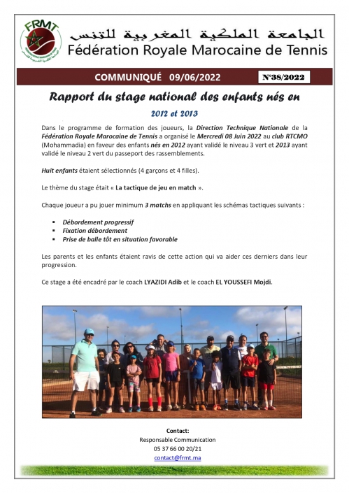 COMMUNIQUE-RAPPORT-DU-STAGE-NATIONAL-DES-ENFANTS-NES-EN-2012-ET-2013-N°38-2022_page-0001