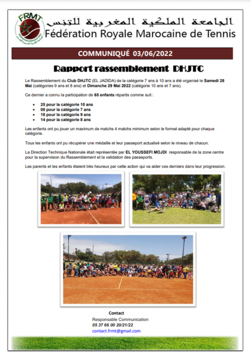 RAPPORT DHJTC 6-2022