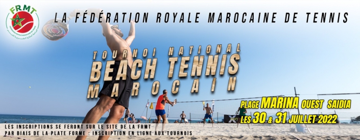 Beach tennis SAIDIA ADAPTATION
