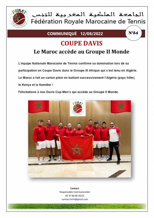 Communique-davis-cup2022