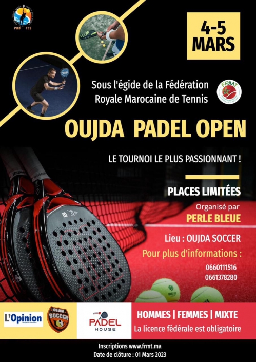 PADEL OUJDA MARS 2023