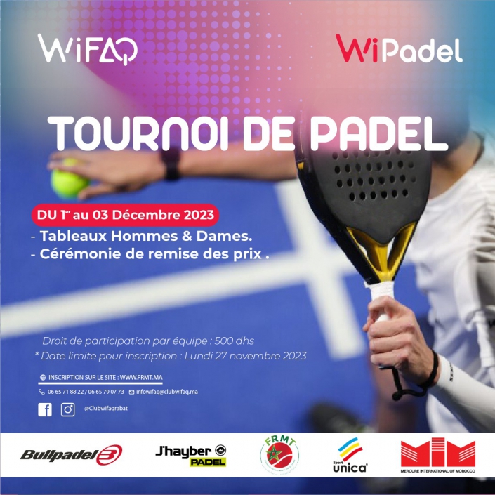 Wifaq Padel Hommes Femmes 2023-2024